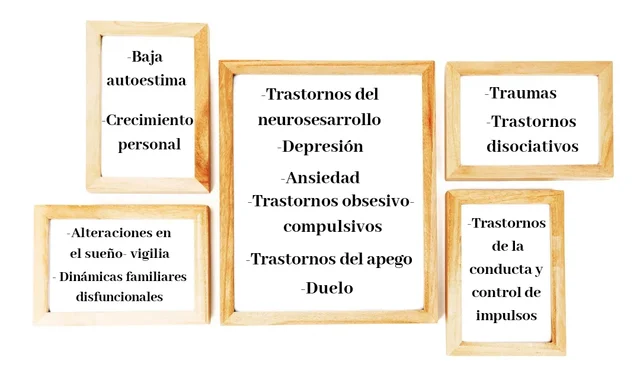 Terapia psicológica en Galapagar para baja autoestima, crecimiento personal, alteraciones del sueño, dinámicas familiares disfuncionales, trastorno del neurodesarrollo, ansiedad, depresión, trastorno obsesivo compulsivo, duelo, trauma